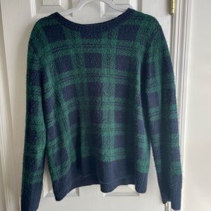 Plaid sweater